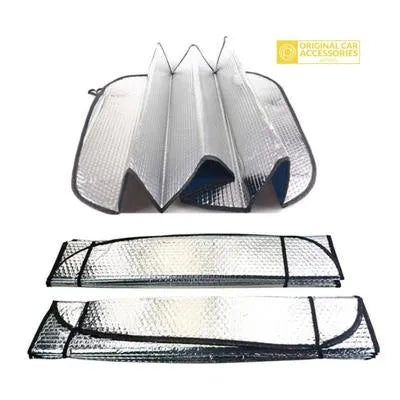Universal Car Windscreen Sunshade 130x60 CM Anti Heat Material 5.0