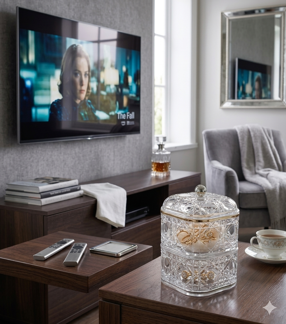 Luxury Crystal Storage Box
