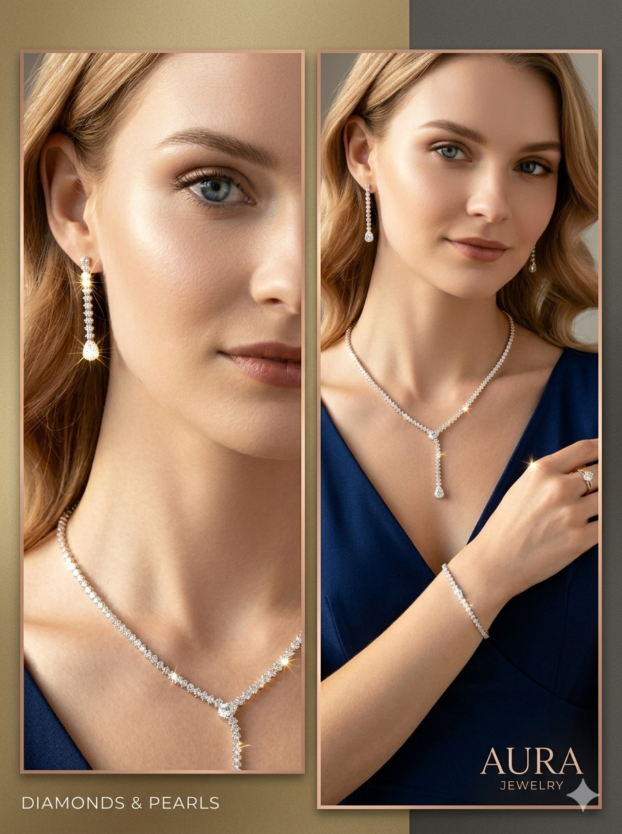 Elegant Teardrop  Jewelry