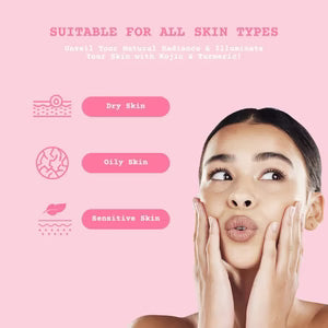 Turmeric Acid Cleaning Pads